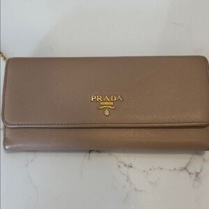 Prada Saffiano leather wallet